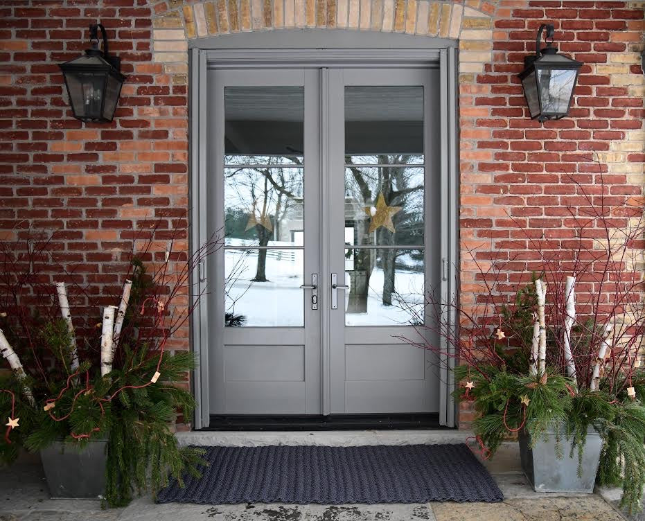 Exterior Rope Doormat - Slate Grey